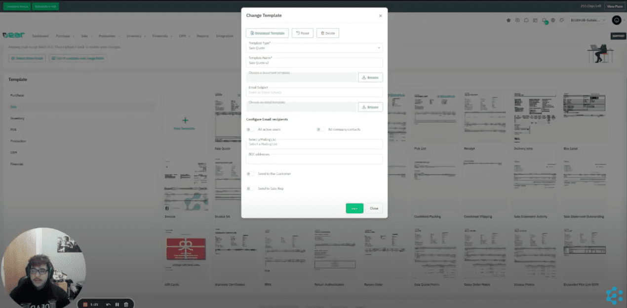 Quick Tips To Using Templates in DEAR | BlueHub | DEAR Partner